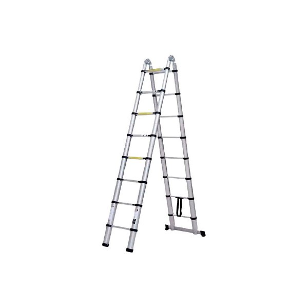 ESCADA ALUMINIO TELESCOPIA DUPLA STARFER 16D - RETIRA NA LOJA