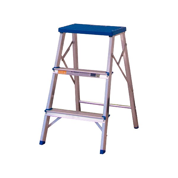 ESCADA BANQUETA ALUMINIO 3D ALUMASA