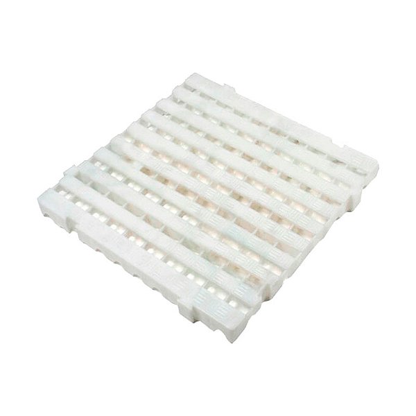 ESTRIADO PESADO BRANCO 50X50CM