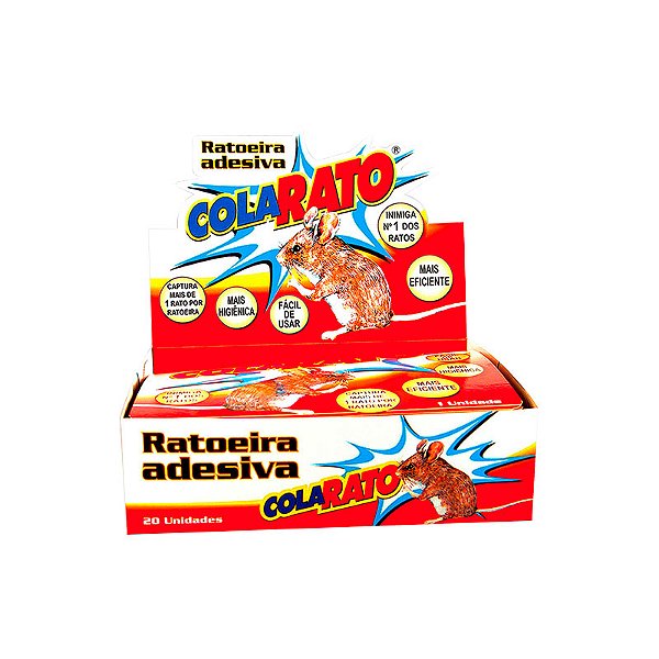 RATOEIRA ADESIVA COLA RATO