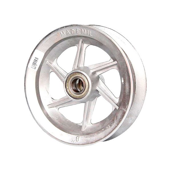 RODA ARO ALUMINIO 8 X 3,5 C/ ROLAMENTO