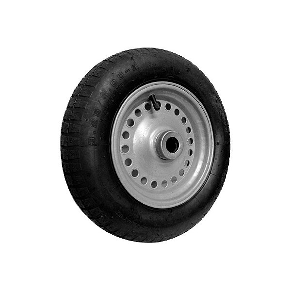 RODA C/ PNEU CAMARA 3.25/ ROLETA RECOFER