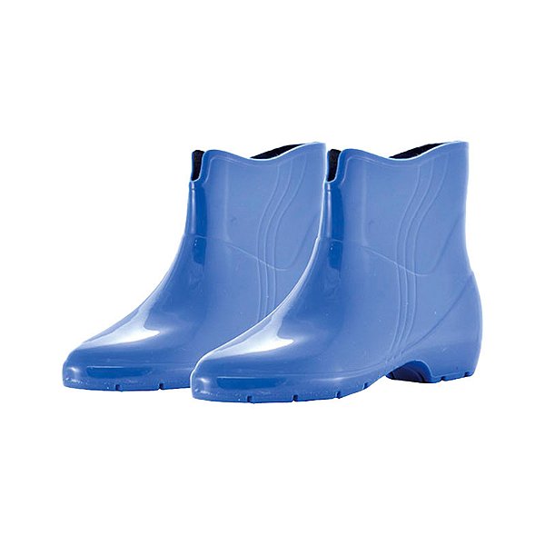 BOTA PVC AZUL FEMININA PAT N34 RCA