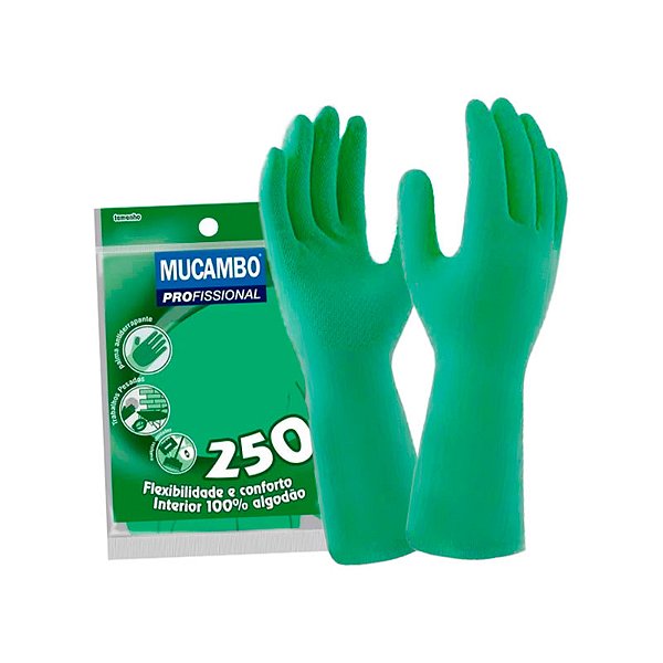 LUVA MUCAMBO FORRADA VERDE M