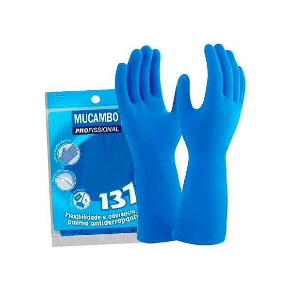 LUVA MUCAMBO FORRADA AZUL M