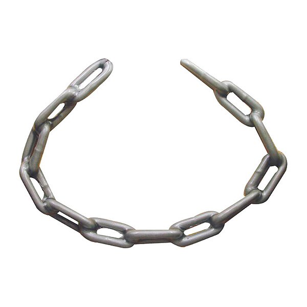 CORRENTE EM AÇO EMBORRACHADO CINZA 6X60 SÃO RAPHAEL