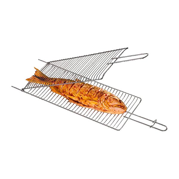GRELHA PARA CHURRASCO DUPLA CONCAVA 770x240