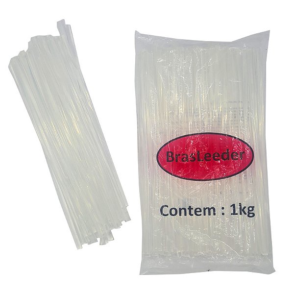 SILICONE REFIL/PISTOLA TRANSPARENTE 30CM 1KG FINO