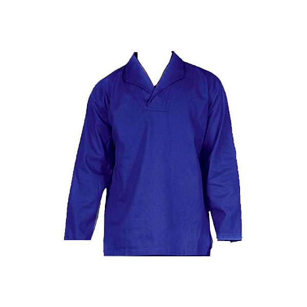 CAMISA BRIM PARA UNIFORME KOCH M/L AZUL G
