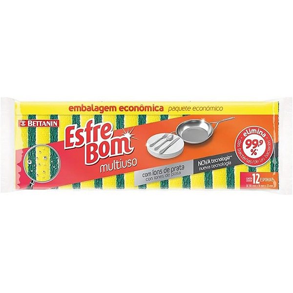 ESPONJA ESFREBOM C/12