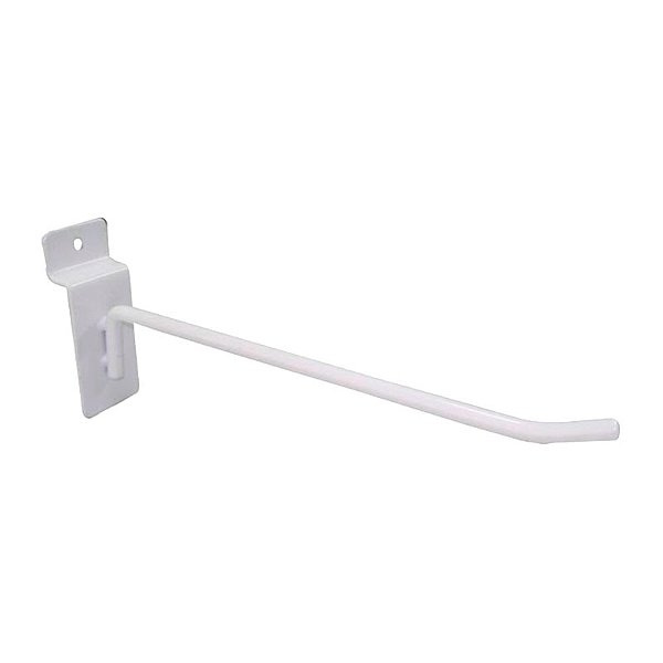 GANCHO MOSTRUARIO BRANCO 10" PARA PAINEL