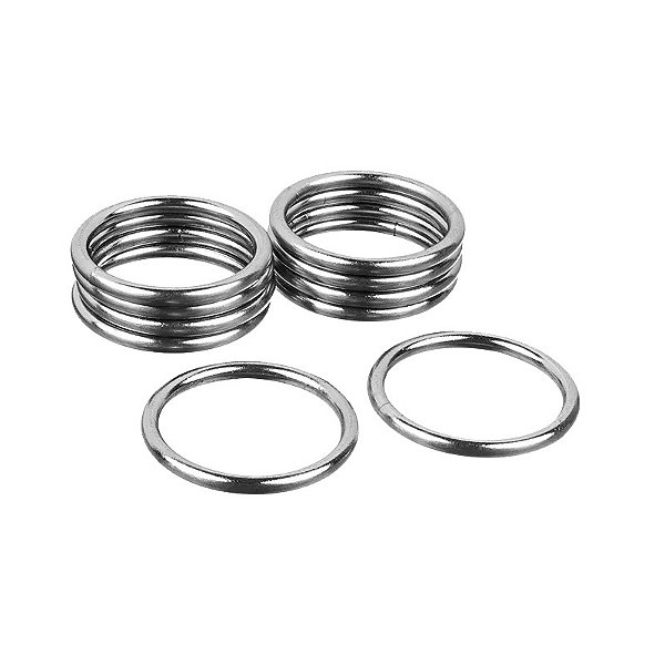 ARGOLA PARA SELA COM SOLDA 44MM C/50 SÃO RAPHAEL