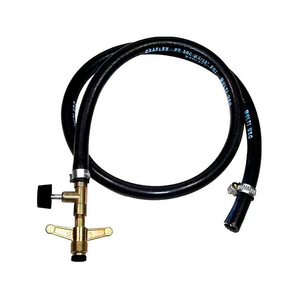 REGISTRO P02 PARA FOGÃO 2 BOCAS C/ MANGUEIRA