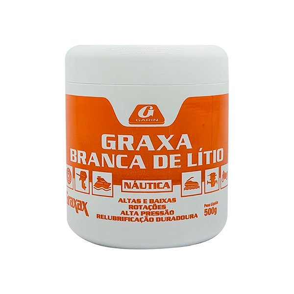 GRAXA BRANCA LITIO PURA 500G