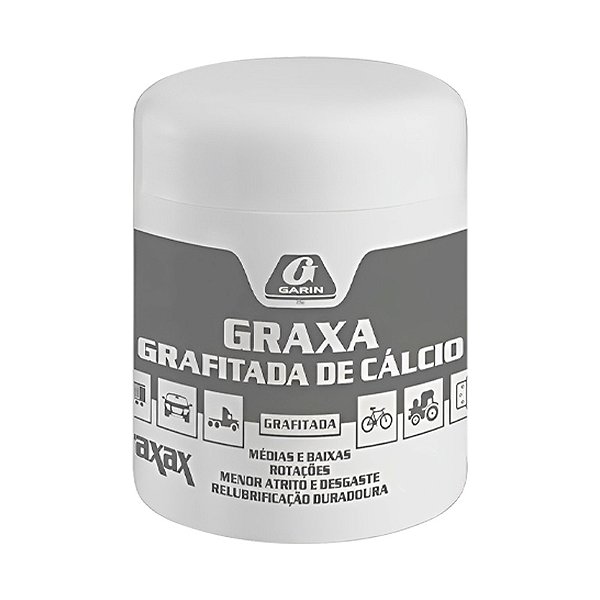 GRAXA CALCIO GRAFITADA POTE 500G