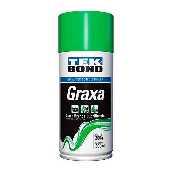 GRAXA EM SPRAY TEKBOND BRANCA 300ML