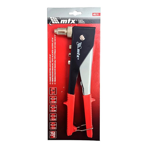 ALICATE REBITADOR PROFISSIONAL FIXO MTX