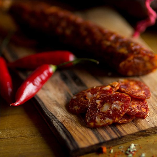Linguiça tipo Chorizo Espanhol Picante - Pirineus