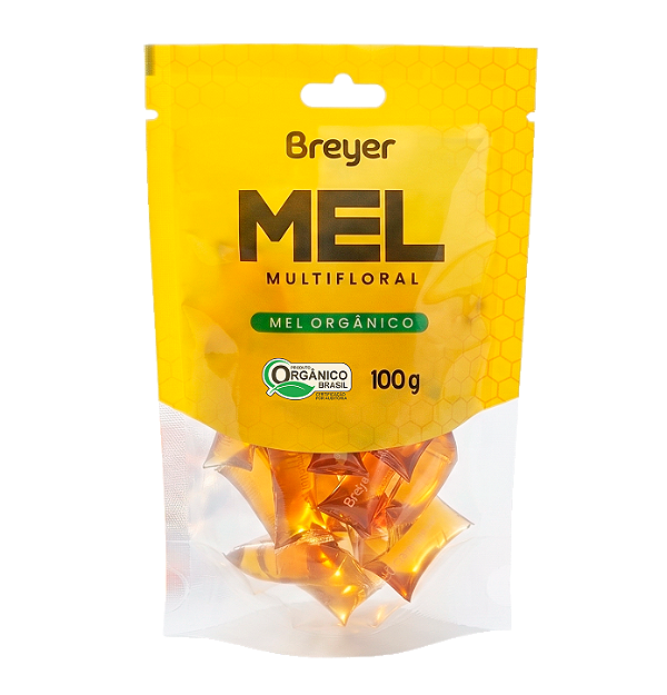 BREYER - MEL MULTIFLORAL SACHÊ ORGÂNICO - 100G