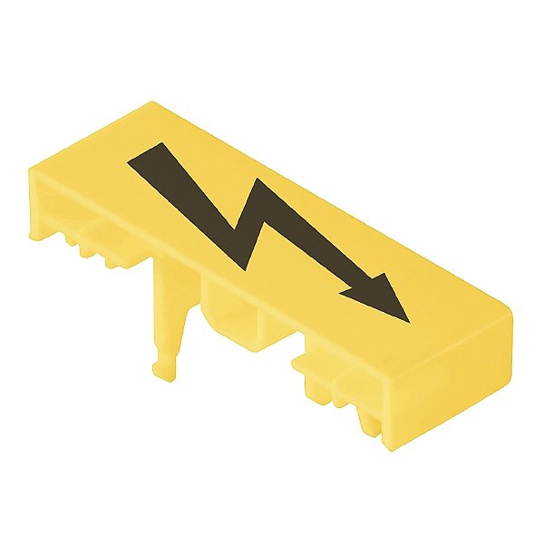 Identif Wad16N Amarelo C/Gravacao 1083600000 Weidmuller Conexel