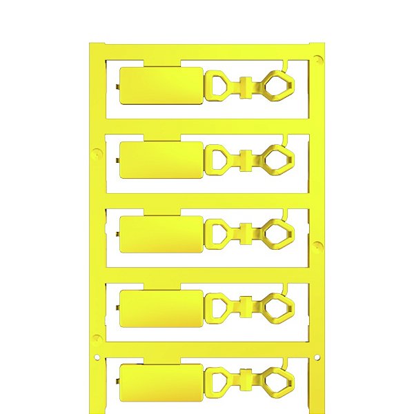 Identificador Dmc 12/27 Mc Ne Ge Amarelo S/Gravacao 1018190000 Weidmuller Conexel