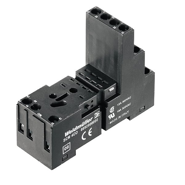 Base Para Rele Scm 4Co 8690900000 Weidmuller Conexel