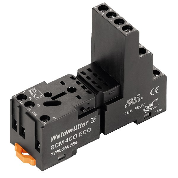 Base Para Rele Scm 4Co Eco 7760056264 Weidmuller Conexel
