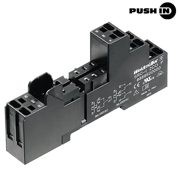 Base Para Rele Src-I 2Co P 8869500000 Weidmuller Conexel