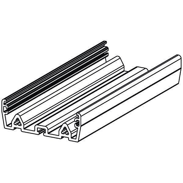 Perfil Estrudado Rs45 Cinza B-2M 4027750000 Weidmuller Conexel