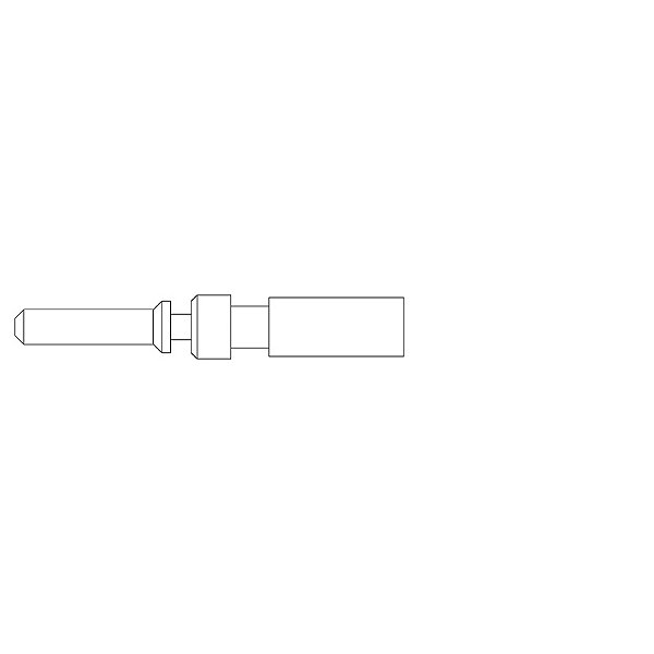 Pino Para Conector Sai-M23-Ksc-L-2,5/4,00 1170410000 Weidmuller Conexel