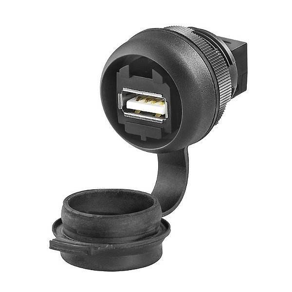 Plugue Em Involucro C/Tampa Ie-Fcm-Usb-Ab 1222550000 Weidmuller Conexel