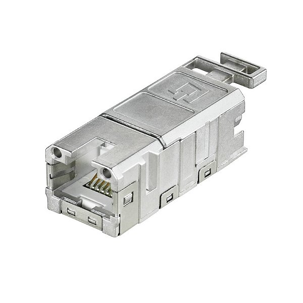 Plugue Rj45 C/Carcaca Ie-Bi-Rj45-Fj-B 1963840000 Weidmuller Conexel