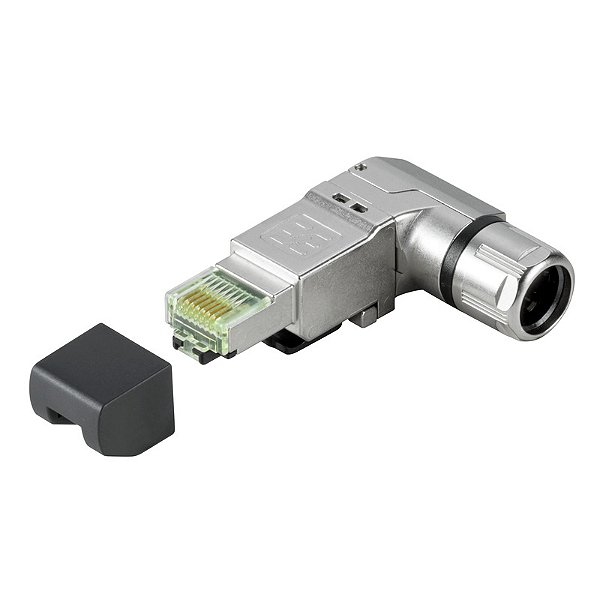 Plugue Rj45 C/Carcaca Metalica 90° Ie-Ps-Rj45-Fh-90-A-1.1 1518080000 Weidmuller Conexel