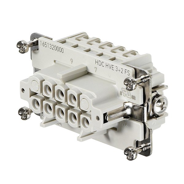 Porta Cont Hdc-Hve-3+2Bs 1651320000 Weidmuller Conexel