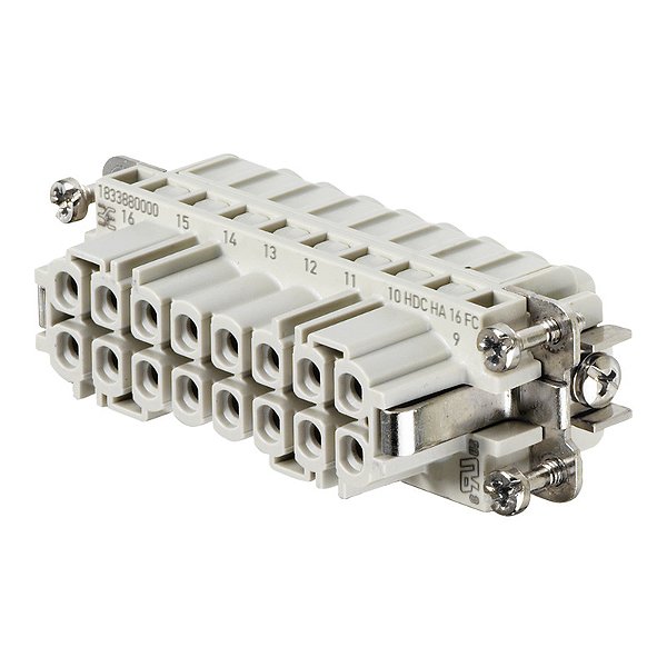Porta Contato Hdc Ha 16 Fc Femea 1873880000 Weidmuller Conexel