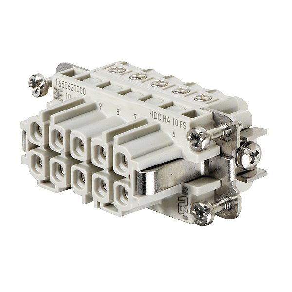Porta Contato Hdc-Ha-10Bs (Femea) 1650620000 Weidmuller Conexel