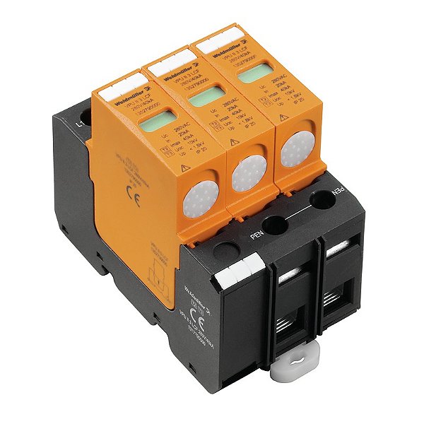 Protetor Contra Surto Vpu Ii 3 Lcf 280V/40Ka 1352790000 Weidmuller Conexel
