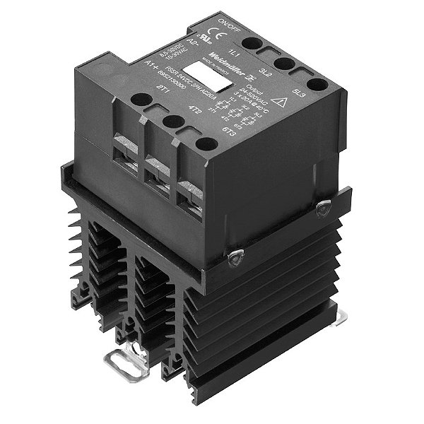 Rele Estado Solido Pssr 24Vdc/3Ph Ac 20A 8952130000 Weidmuller Conexel