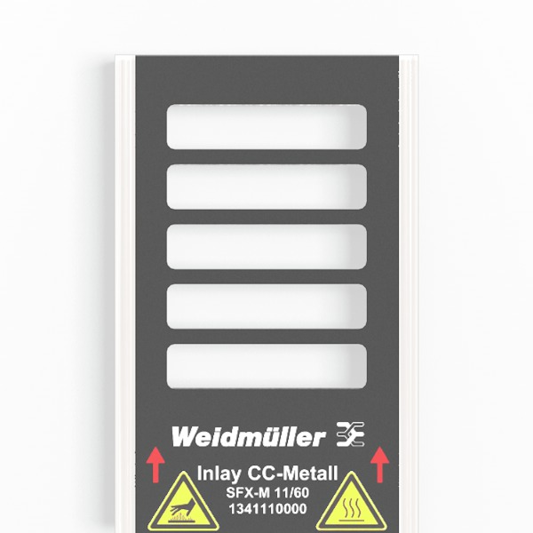 Suporte Para Identif. Inlay Sfx-M 11/60 Pjp 1341110000 Weidmuller Conexel