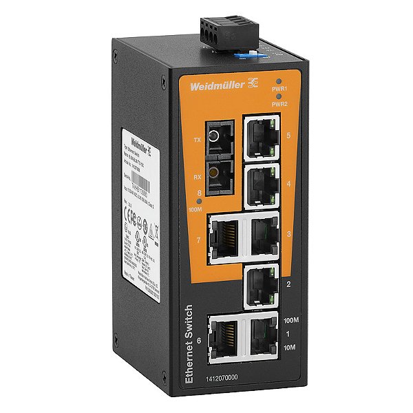 Switch Ie-Sw-Bl08-7Tx-1Sc 1412070000 Weidmuller Conexel