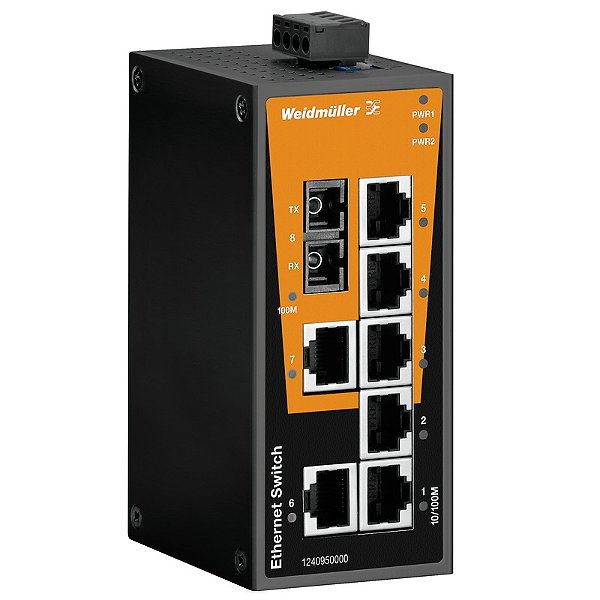 Switch Ie-Sw-Bl08-7Tx-1Scs 1240950000 Weidmuller Conexel