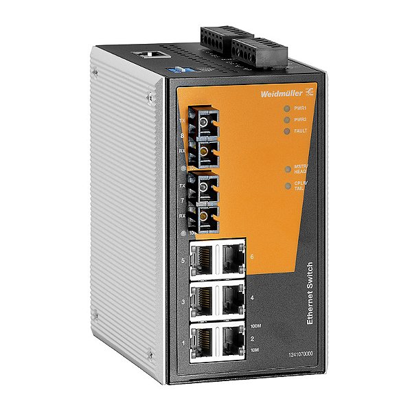 Switch Ie-Sw-Pl08M-6Tx-2Scs 1241090000 Weidmuller Conexel