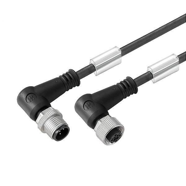 Cabo Com Conector Sail-M12Wm12W-4-3.0U 1906310300 Weidmuller Conexel