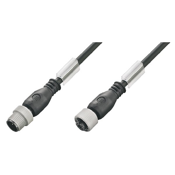 Cabo Com Conector Saip-M12Gm12G-4-2.0U 1108840200 Weidmuller Conexel