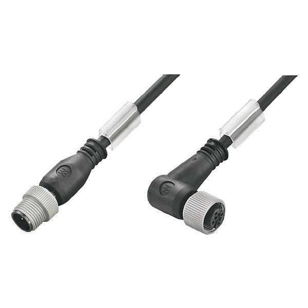 Cabo Com Conector Saip-M12Gm12W-2/4-2.0U 1150620200 Weidmuller Conexel