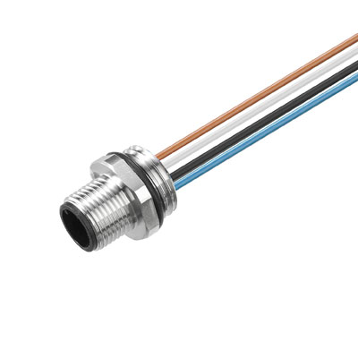Cabo Com Conexao Saie-M12S-4-0.5U-Aeh-Va 1861220001 Weidmuller Conexel