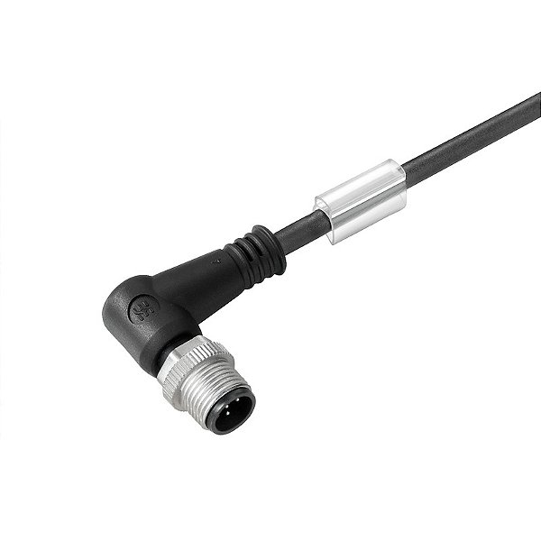 Cabo Com Conexao Sail-M12W-4-5.0U 1906260500 Weidmuller Conexel