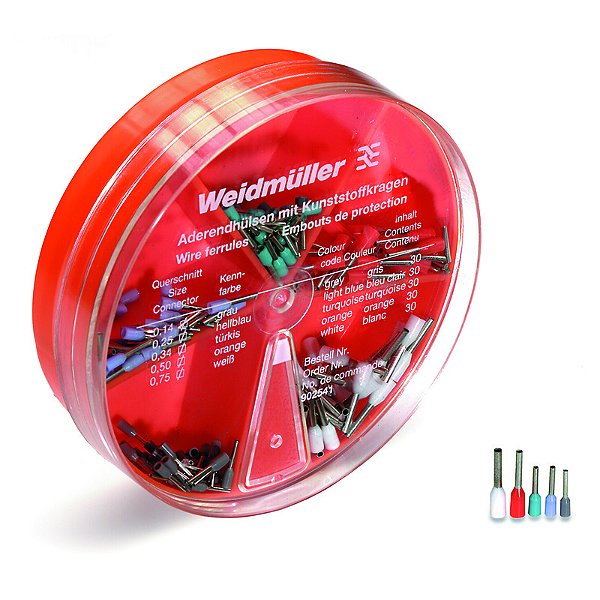 Caixa C/Term.Ilhos F 0.14..0.75Mm2 W 9025410000 Weidmuller Conexel