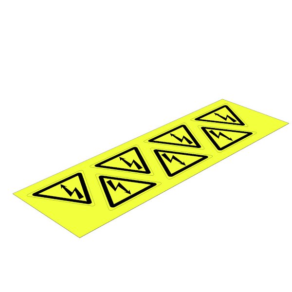 Cartela Triangulo Marko-C. 50X50X50 B/Dr. 1700540001 Weidmuller Conexel