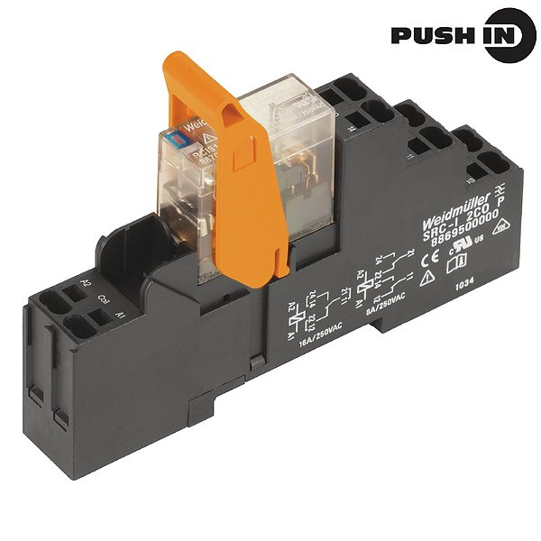 Acoplador A Rele Rcikitp 24Vdc 1Co Ld 8897110000 Weidmuller Conexel
